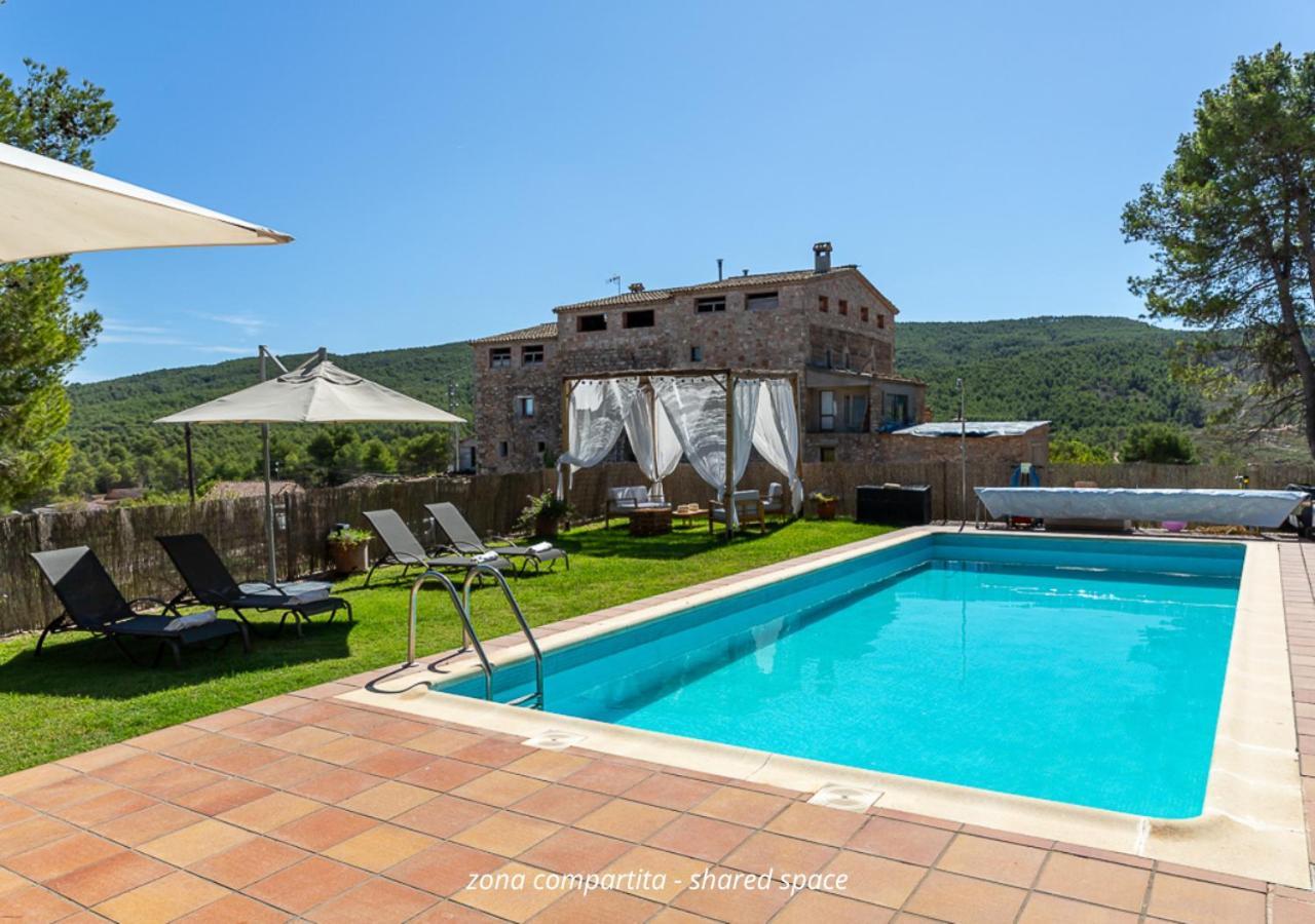 Masia Aubareda San Marti de Tous Bagian luar foto