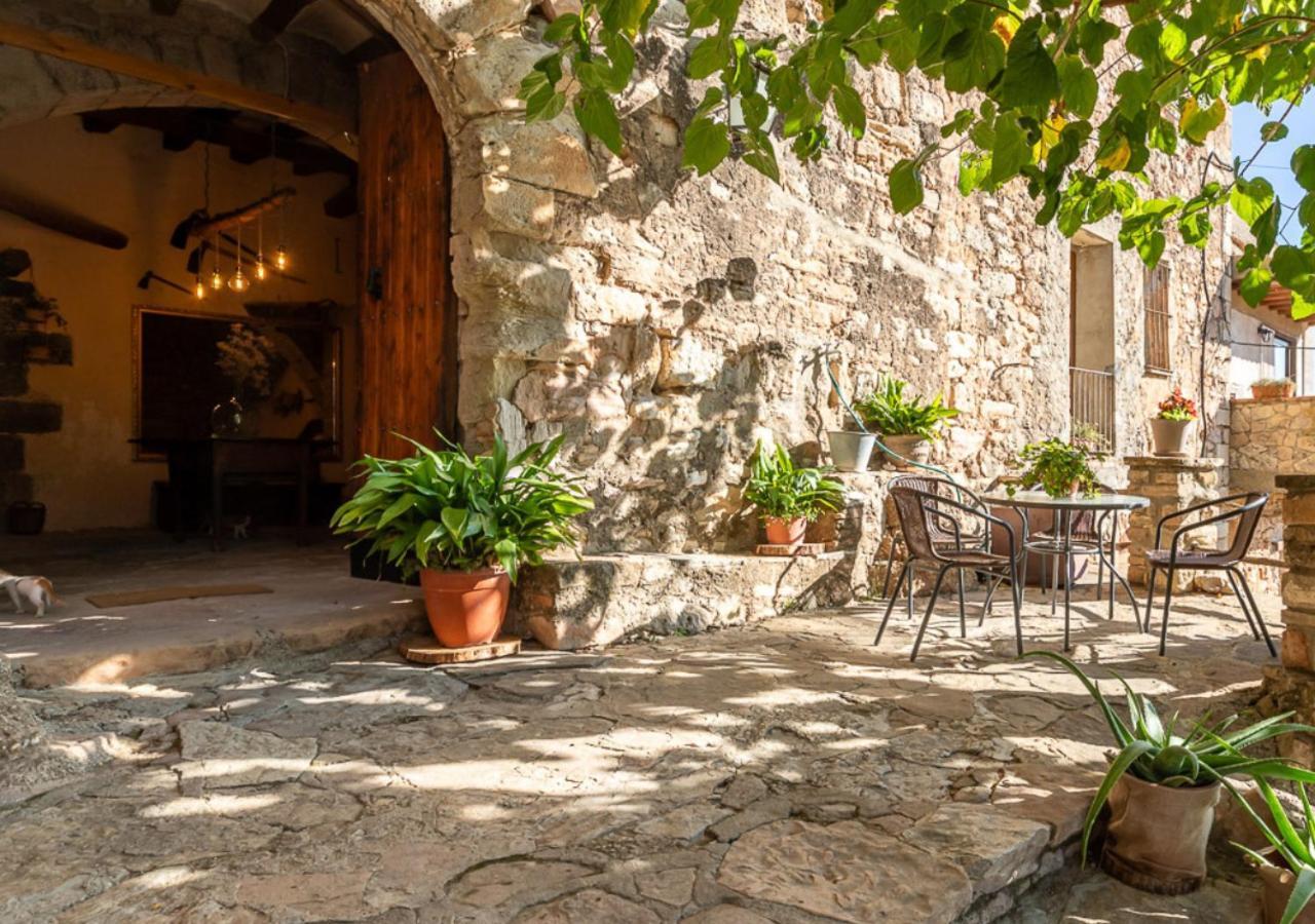 Masia Aubareda San Marti de Tous Bagian luar foto