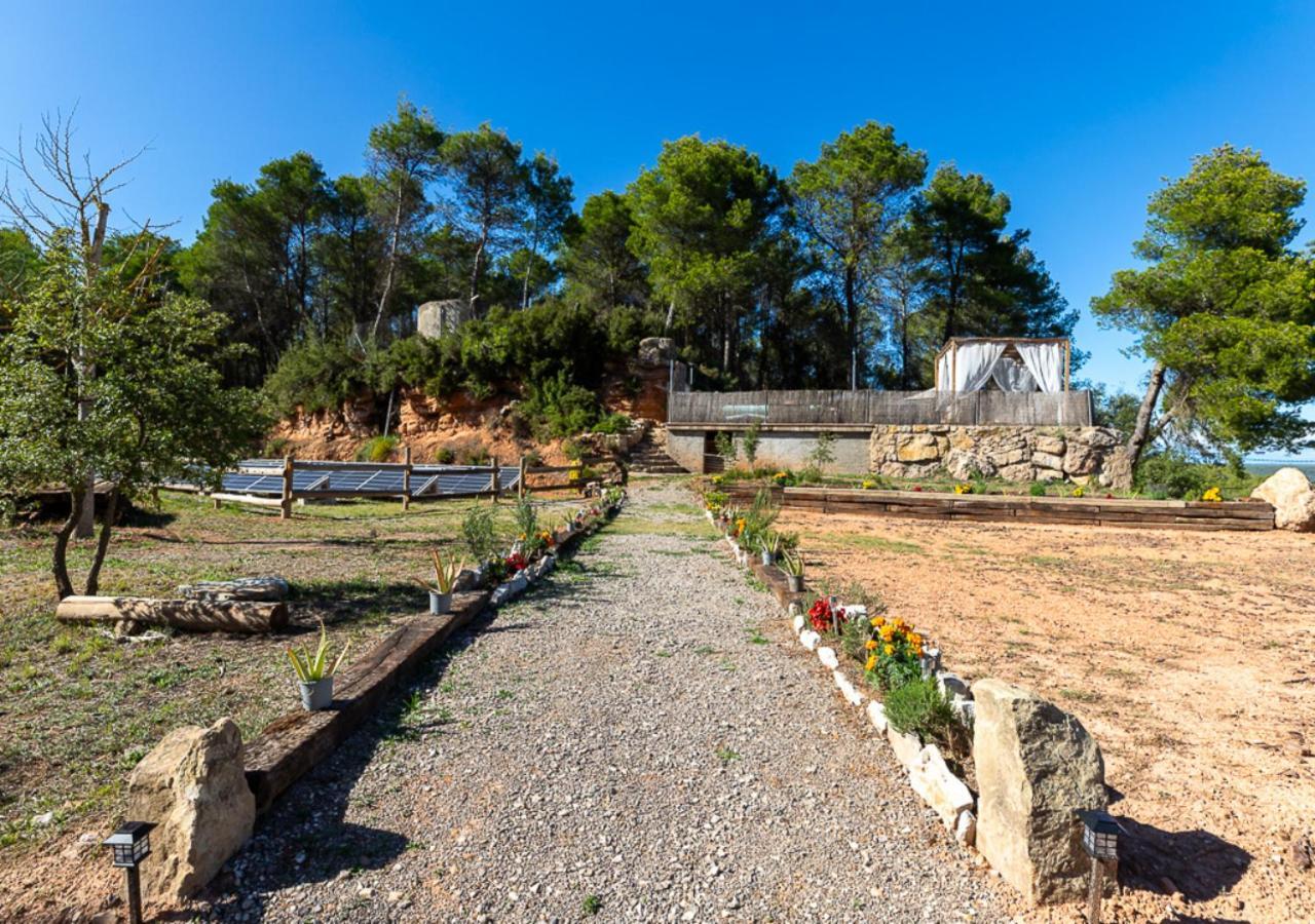 Masia Aubareda San Marti de Tous Bagian luar foto