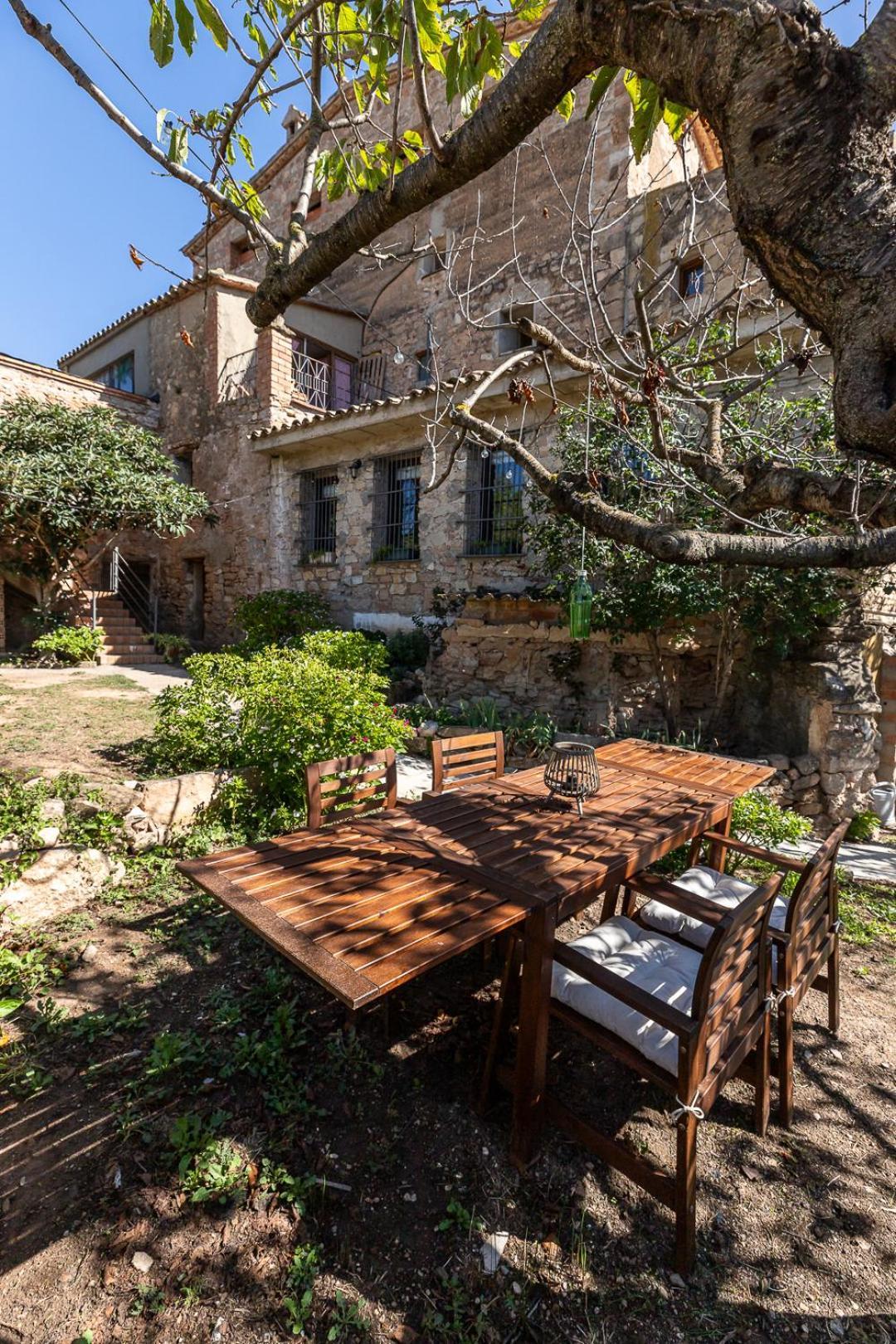 Masia Aubareda San Marti de Tous Bagian luar foto
