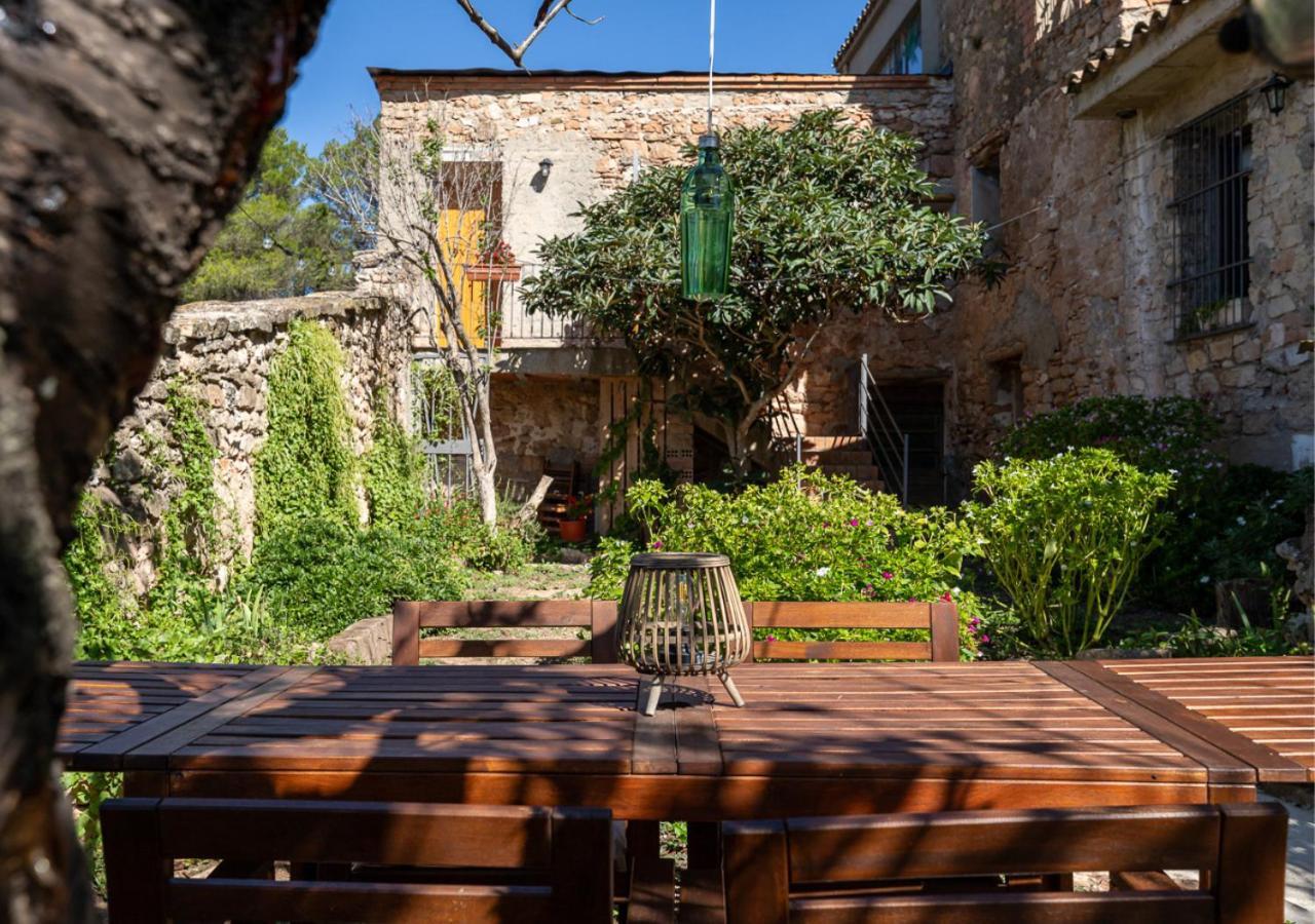 Masia Aubareda San Marti de Tous Bagian luar foto