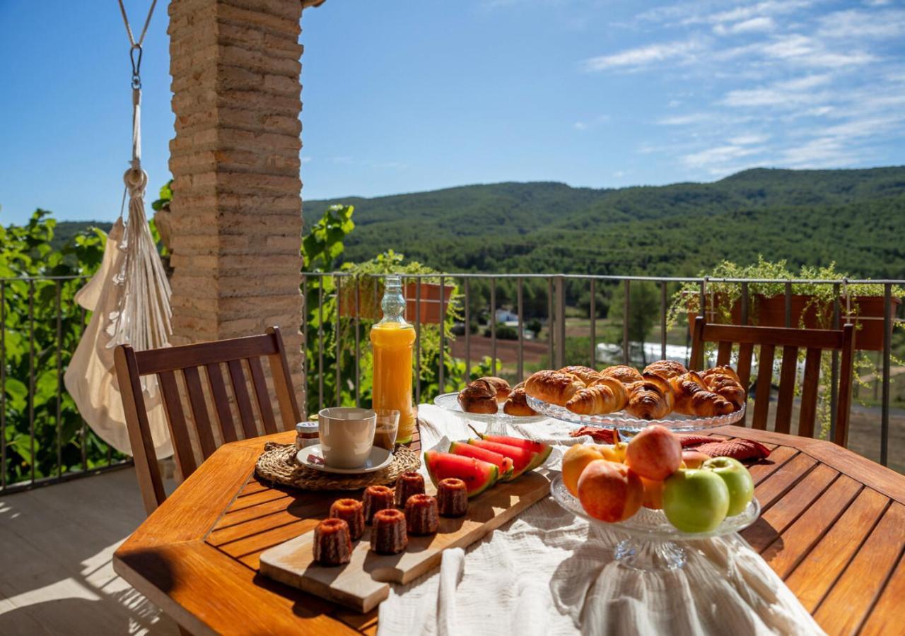 Masia Aubareda San Marti de Tous Bagian luar foto