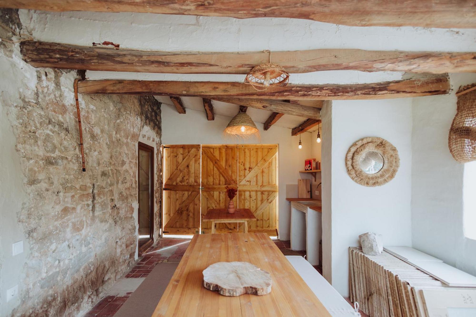 Masia Aubareda San Marti de Tous Bagian luar foto